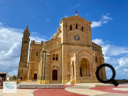 La basilique Notre-Dame Ta' Pinu de Għarb sur l'île de Gozo
