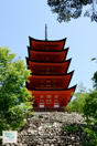 Portail du Sanctuaire d'Itsukushima au Japon