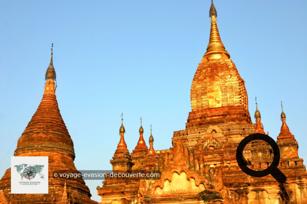 Sur la route, nous croisons des centaines de temples plus ou moins grands que nous n’avons malheureusement pas le temps de visiter.