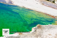 West Thumb Basin à Yellowstone National Park dans le Wyoming