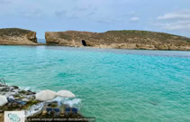 Blue Lagoon sur l'île de Comino dans l'archiplel maltaise