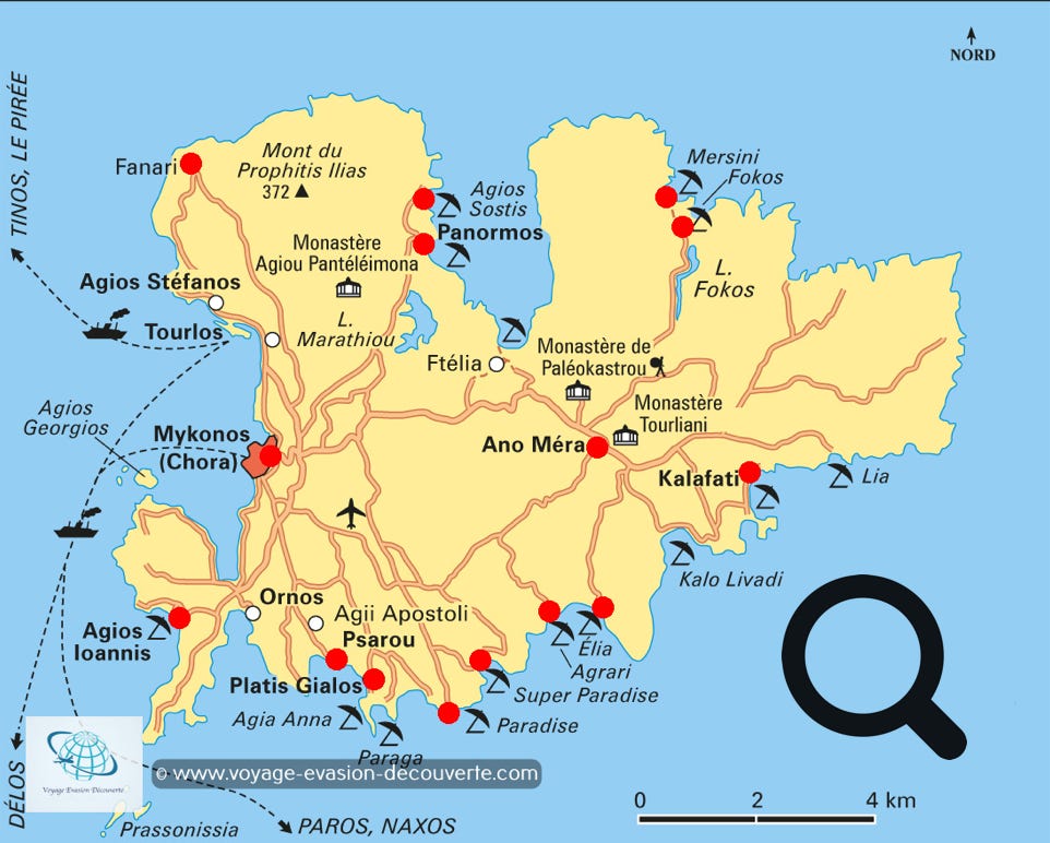 Que visiter à Mykonos ? 