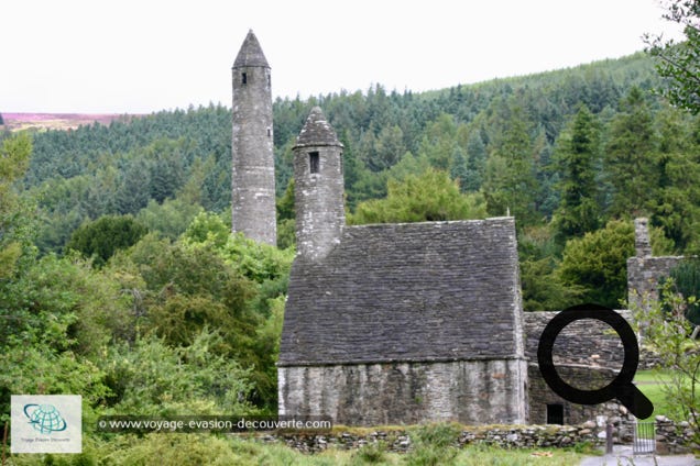 Le village se trouve sur le site d'un ancien monastère dans le comté de Wicklow. Il a été établi au VIe siècle par Saint Kevin, un prêtre ermite, et détruit par les Anglais en 1398.