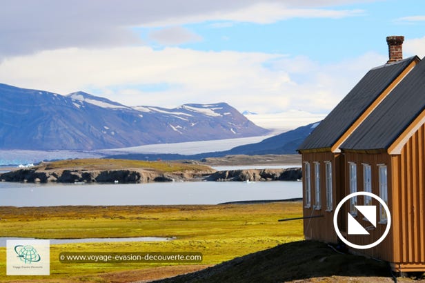 Elle est l'une des quatre agglomérations habitées de l'archipel et la localité la plus au Nord du monde, située sur la péninsule de Brøgger sur la rive Sud du Kongsfjorden. La population saisonnière peut varier entre 30 et 150 habitants, majoritairement issue de la communauté scientifique.