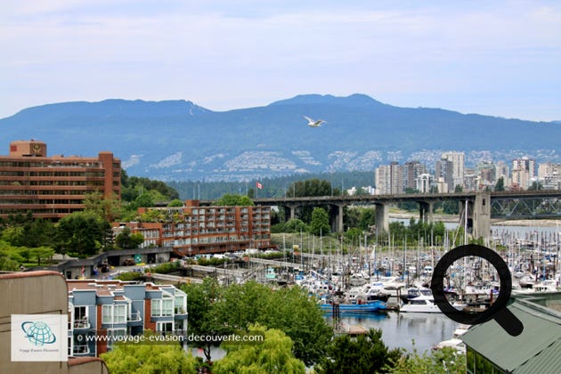 C’est un petit quartier très animé de Vancouver sur l'île de False Creek, situé au Sud du pont Granville Street qui le relie au centre-ville. Granville est l'ancien nom de Vancouver, qui fut renommée en 1886. L'ancien nom fut conservé par le quartier sillonné par la rue Granville. 