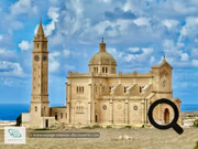 La basilique Notre-Dame Ta' Pinu de Għarb sur l'île de Gozo