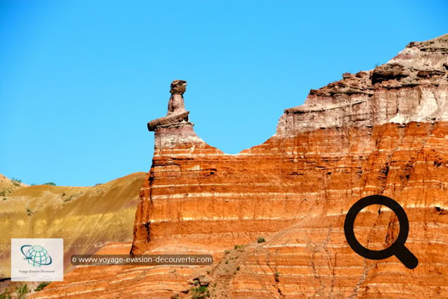 Situé au Nord et au cœur du Texas Panhandle, il est le deuxième plus grand canyon du pays après le Grand Canyon du Colorado.  On l'appelle d'ailleurs, le Grand Canyon du Texas.