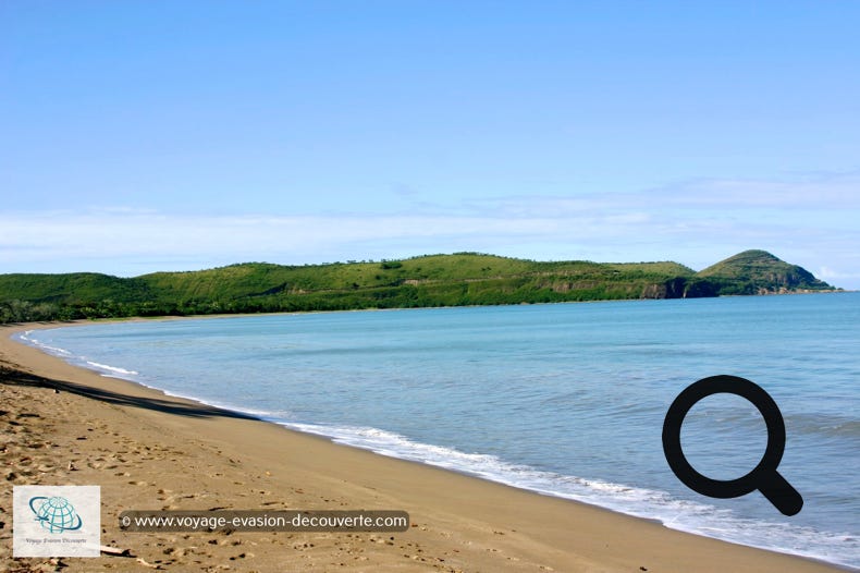 Le lendemain balade sur la plage de Poé avant de partir plus au Nord en direction Hienghène