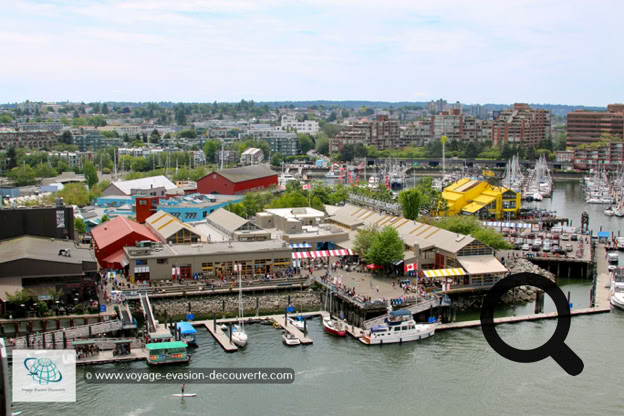 C’est un petit quartier très animé de Vancouver sur l'île de False Creek, situé au Sud du pont Granville Street qui le relie au centre-ville. Granville est l'ancien nom de Vancouver, qui fut renommée en 1886. L'ancien nom fut conservé par le quartier sillonné par la rue Granville. 