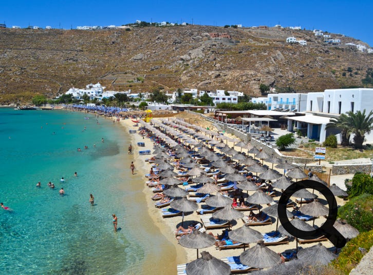 Que faire à Mykonos ? Plage