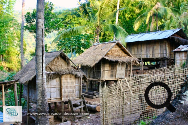 Nous sommes partis aussi faire une balade dans le village de Ban Yoi Hai rencontrer les habitants.