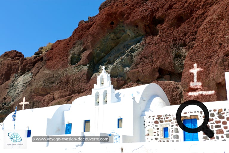 Que faire à Akrotiri à Santorin ? La plage Red Beach