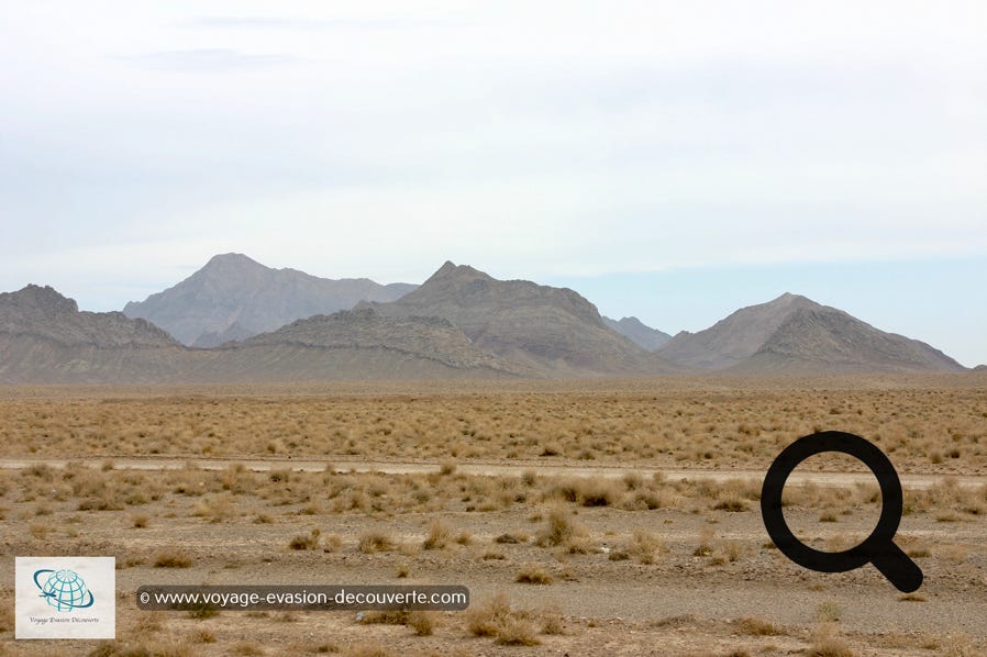 Region de Natanz en Iran