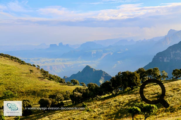 Il a été créé en 1969, sur une superficie de 179 km², en vue de la protection des espèces endémiques qui le peuplent comme le babouin gélada, le loup d'Abyssinie et le bouquetin d'Abyssinie. Le parc est situé dans la région Amhara et couvre les monts Simien ainsi que le Ras Dashan, le 4ème sommet d'Afrique.