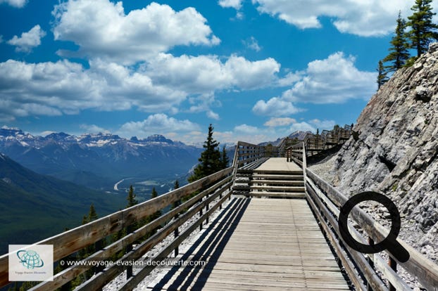 ette montagne se trouve dans le parc national de Banff. De là-haut vous aurez, depuis la crête dentelée du sommet, une vue exceptionnelle  et imprenable sur les Rockies et sur la Bow River.