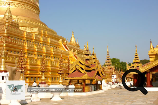 Cette impressionnante pagode aurait été construite à partir de 1059 par le roi Anawrahta pour abriter un os de la mâchoire et une dent du Bouddha qu'il avait obtenus à l'issue de sa campagne contre le Royaume de Dali, dans l'actuel Yunnan. Il fut achevé sous le règne de son fils Kyanzittha, en 1102. 