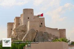 Le fort de Nakhal à Oman