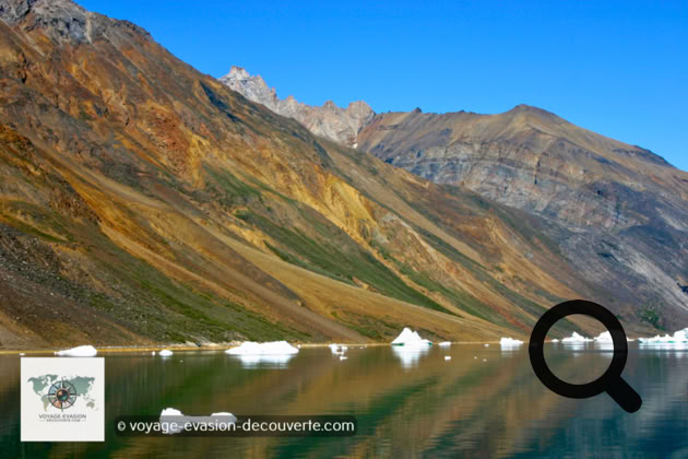À mes yeux, c’est un des plus beaux fjords du Groenland que j’ai pu voir. Il est majestueux, impressionnant et grandiose. Ce chenal de 40 km nous offre une belle vision de l’histoire sauvage qui a su façonner le Groenland depuis des millions d’années faisant de ce lieu un merveilleux livre sur la mémoire de cette terre. 