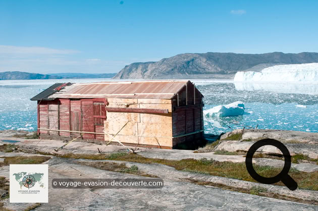 Ancien camp de base des expéditions de Paul-Emile Victor