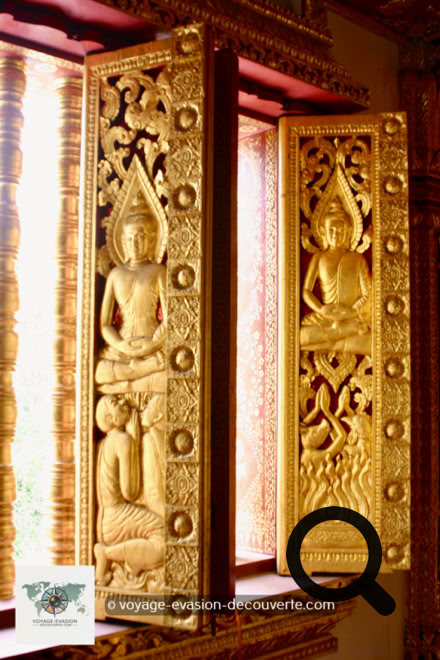 Dans l'enceinte du Palais se trouve le Haw Pha Bang, le temple royal construit pour accueillir la statue de Bouddha "Phra Bang". Haute de 83 cm en alliage d’or, de bronze et d’argent, c’est l’une des plus vénérées du Laos.